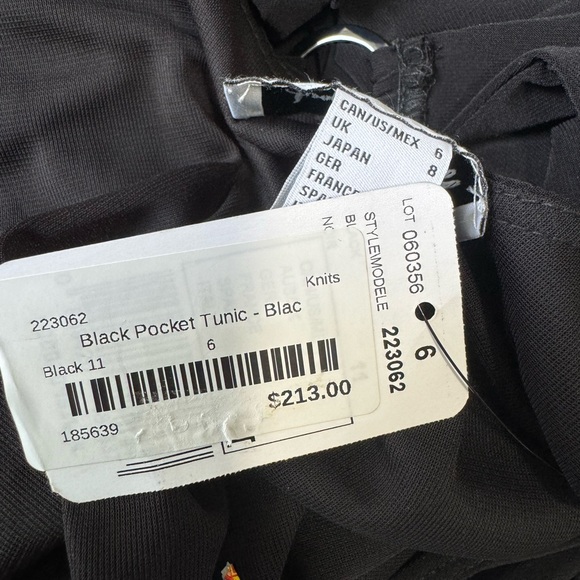 Joseph Ribkoff Patch Detail Tunic Top Blouse - Picture 10 of 10